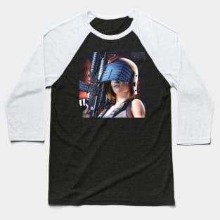 the women sodier Baseball T-Shirt